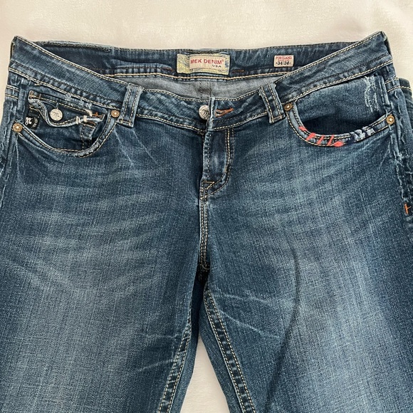 MEK Denim Portland Mid Rise Bootcut Jeans - Picture 1 of 8